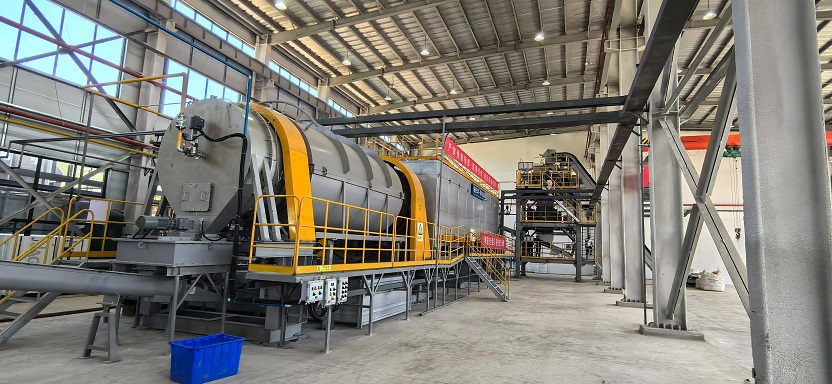 整套锂电池破碎设备生产线