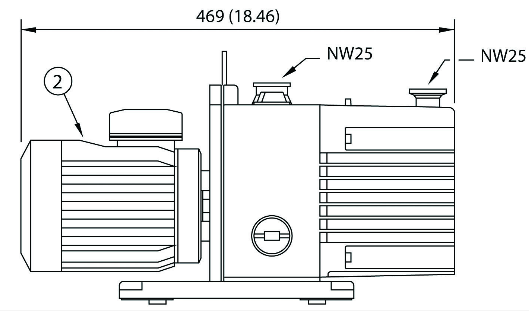 爱德华双级旋片泵
