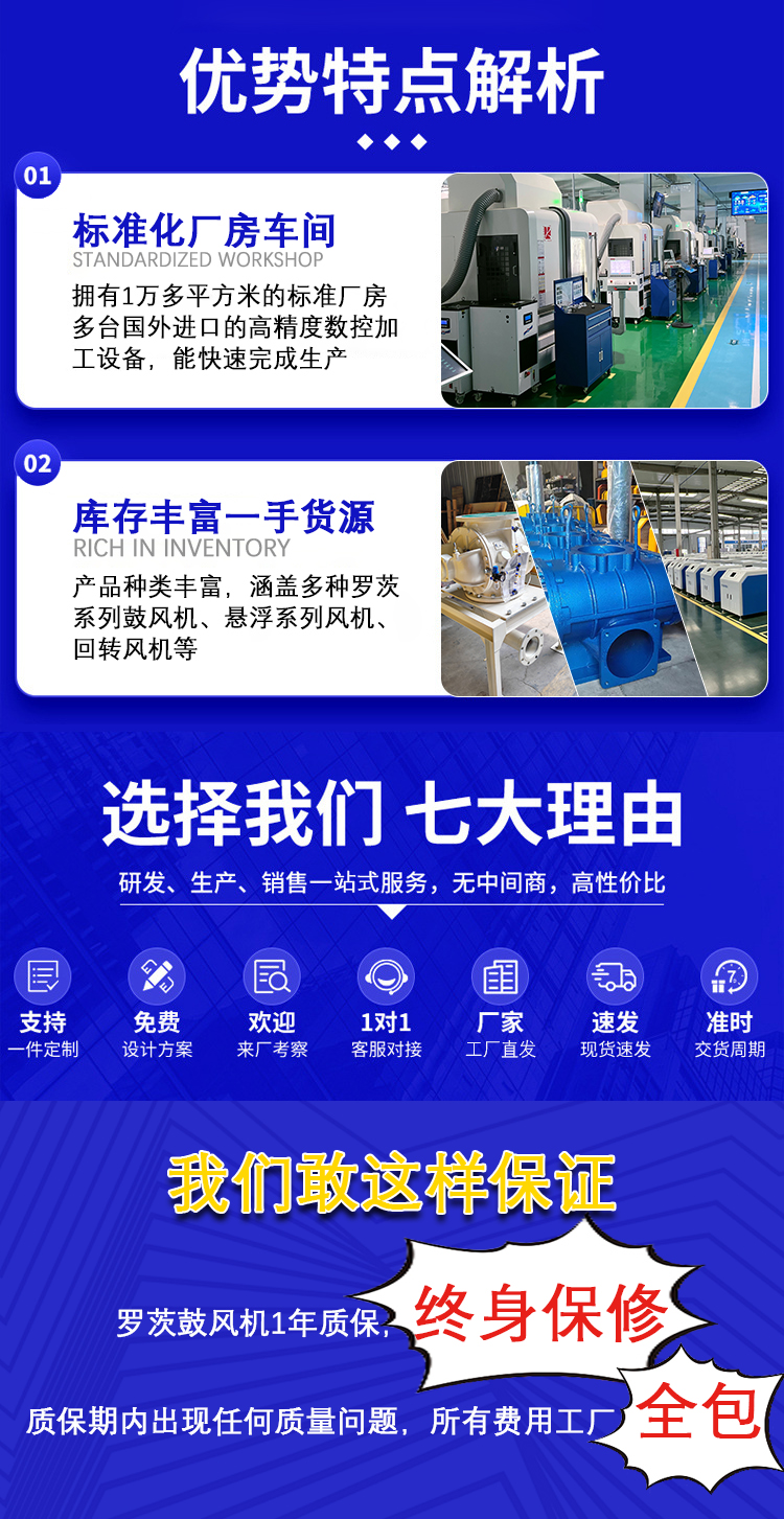 三叶罗茨鼓风机