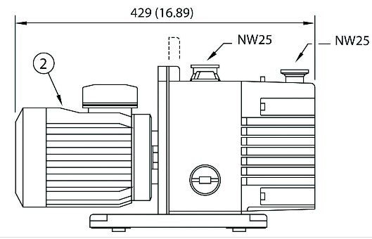 爱德华双级旋片泵