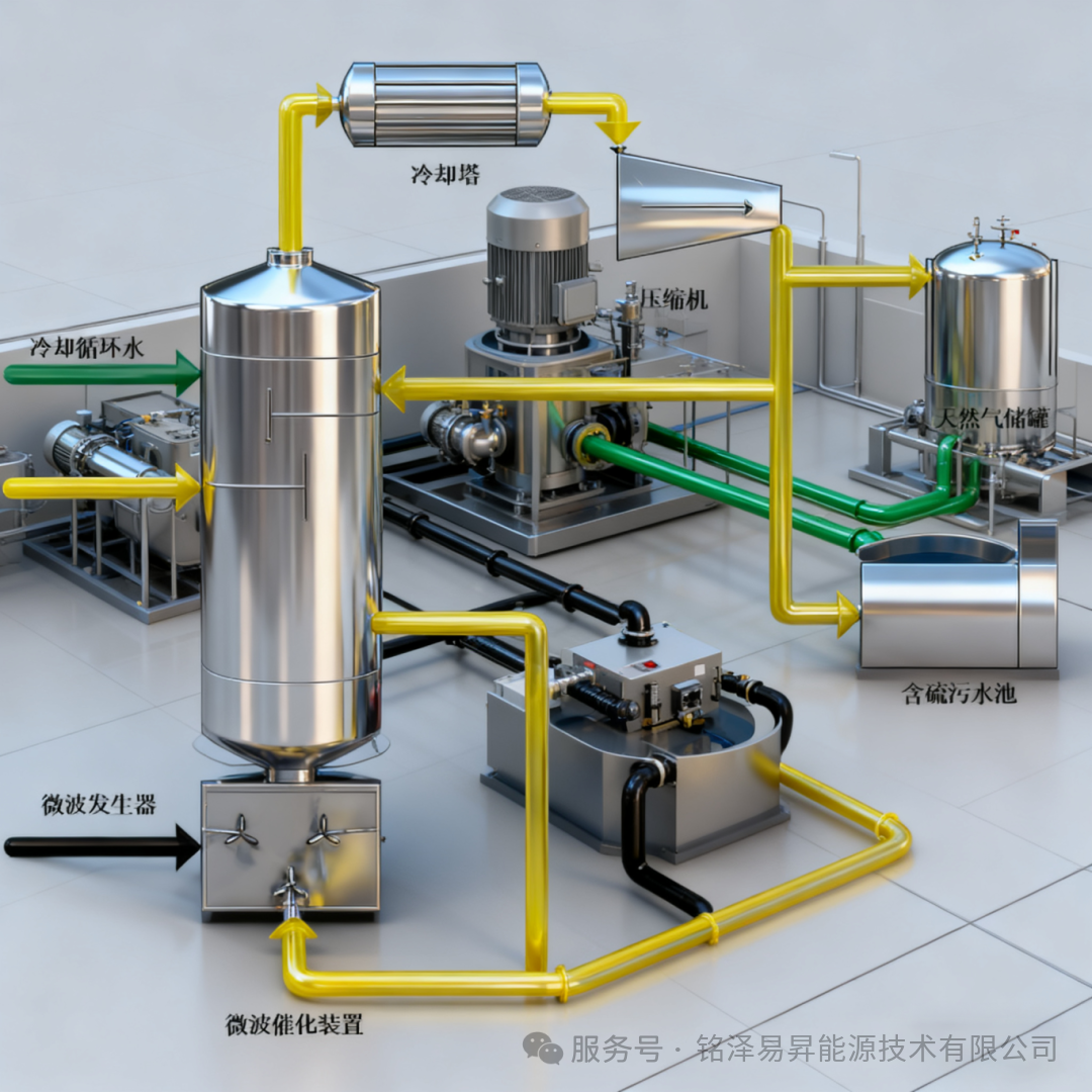原位共振诱导催化脱硫装置
