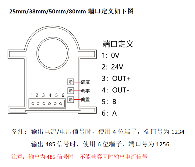 开合式电流变送器