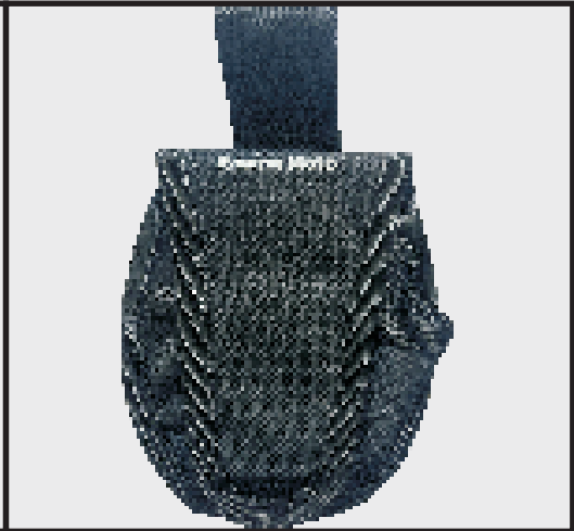 ‌Black plastic bag