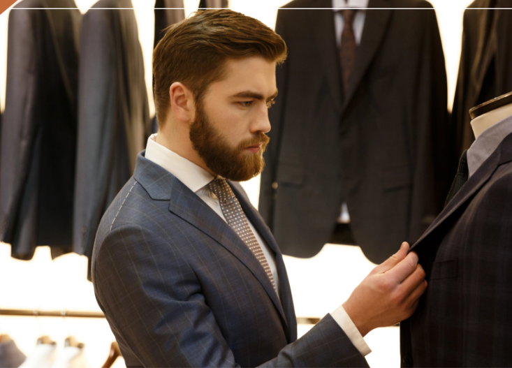 购买定制西装时探索可选择的内衬选项？