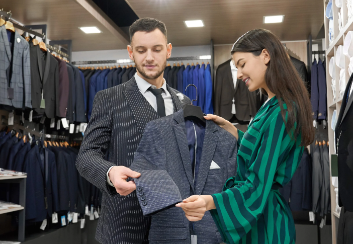 购买定制西装时探索可选择的内衬选项？