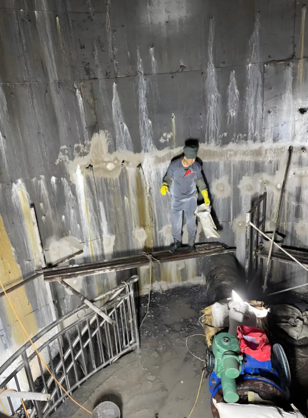 水电站漏水维修