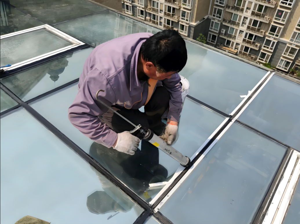 阳光房漏水维修