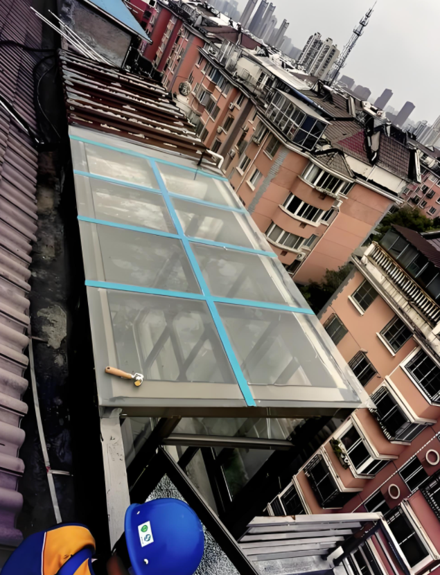 阳光房漏水维修