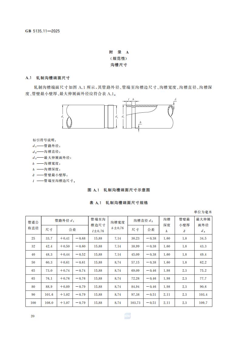 新国家标准GB 5135.11-2025自动喷水灭火系统 第11部分：沟槽式管接件