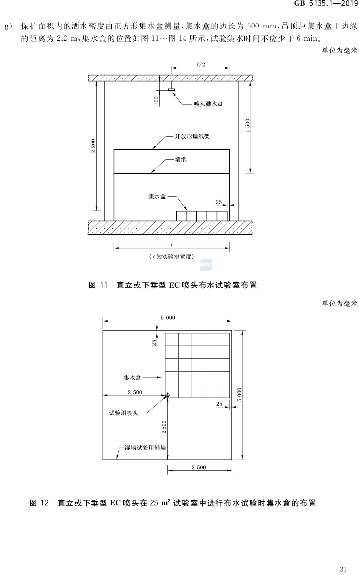 自动喷水灭火系统  第1部分:洒水喷头 GB5135.1-2019(代替GB5135.1-2003、GB5135.12-2006)