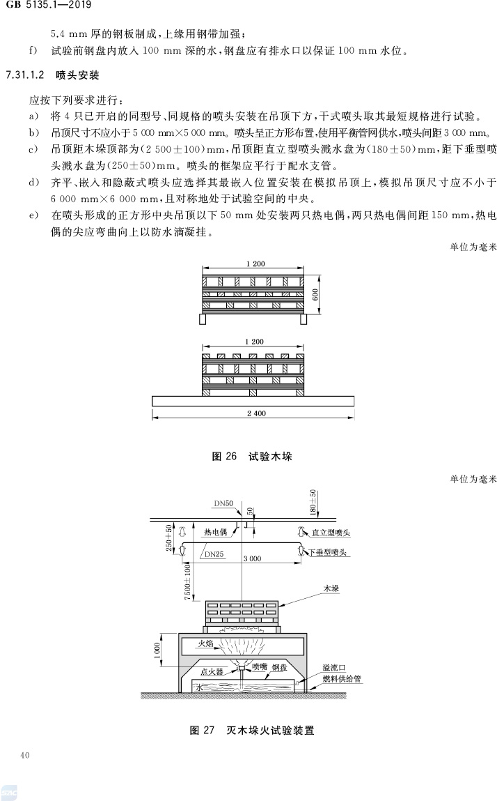 自动喷水灭火系统  第1部分:洒水喷头 GB5135.1-2019(代替GB5135.1-2003、GB5135.12-2006)