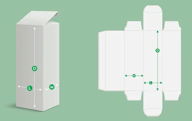 找到合适的纸盒尺寸+盒子尺寸计算器