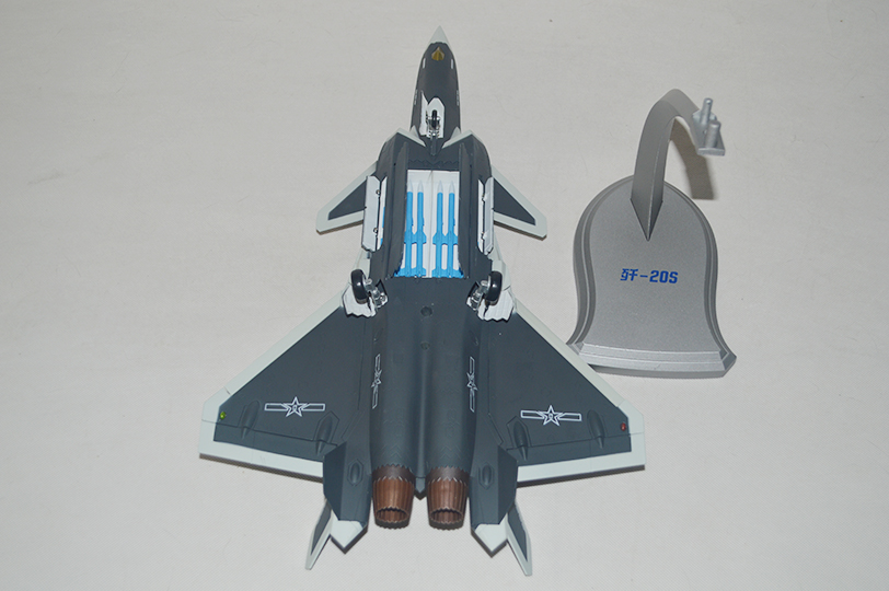 1：48黑歼20S战斗机模型