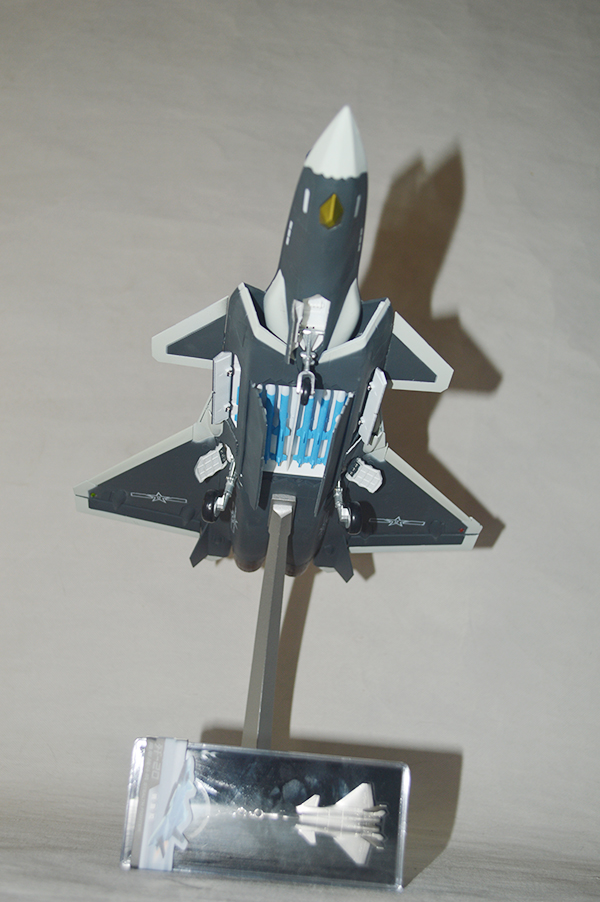 1：48黑歼20S战斗机模型