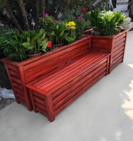 防腐木花箱