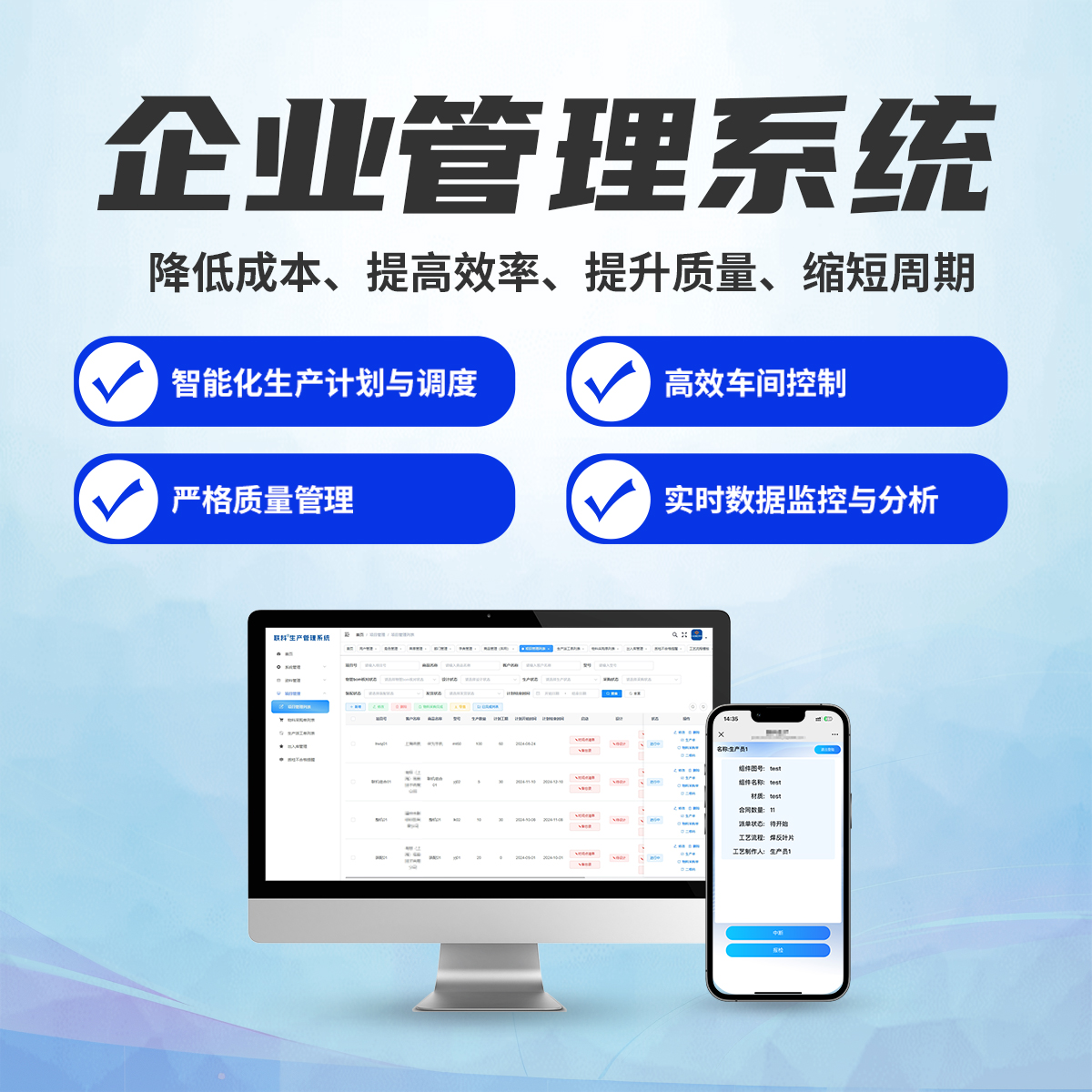 企业管理软件开发