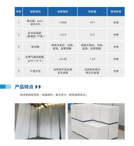 EPS聚苯乙烯泡沫板