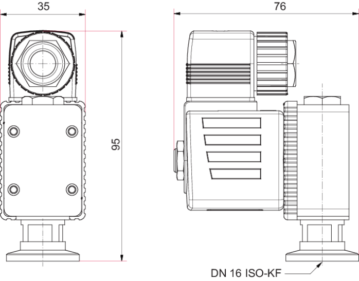 真空系统专用电磁阀组件