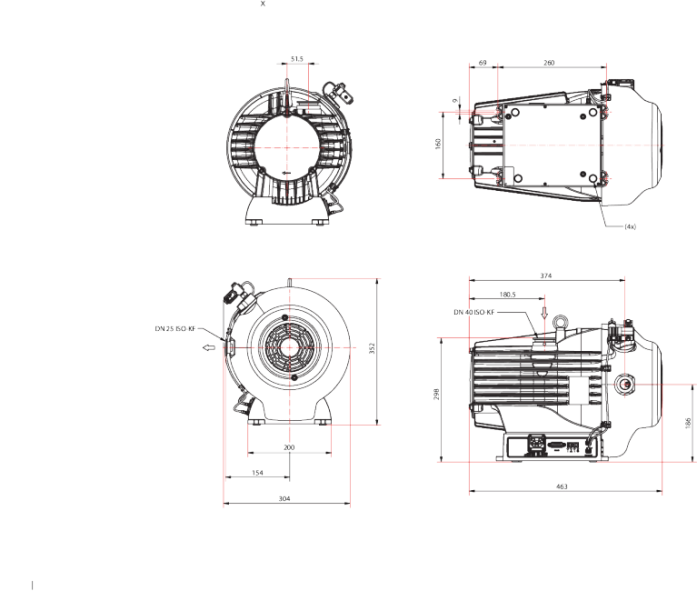 普发真空 HiScroll 46 涡旋真空泵