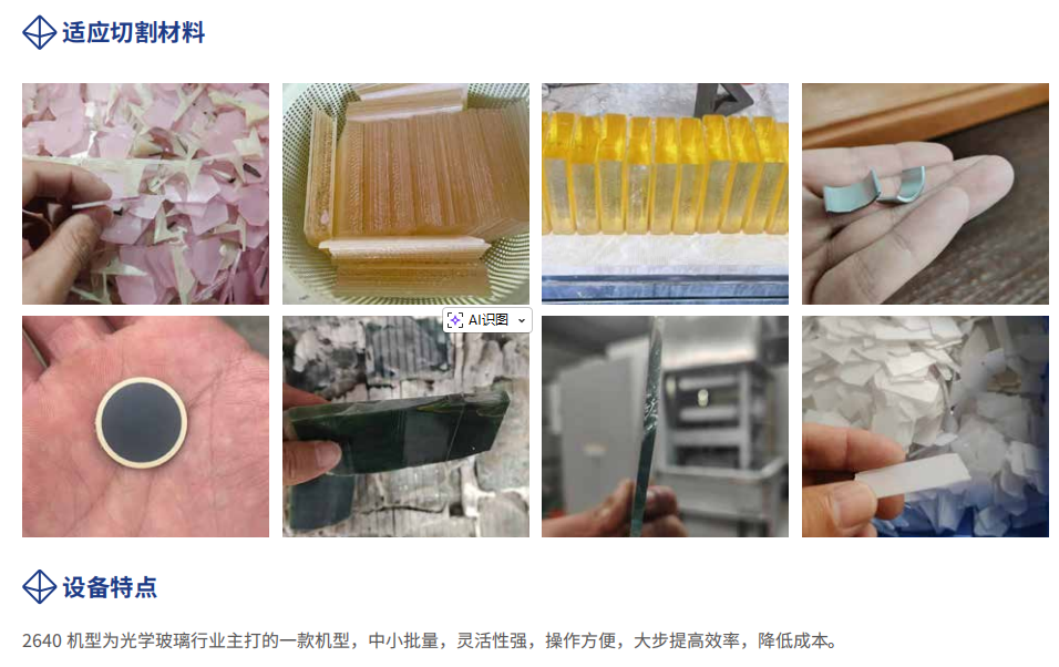 2640 雙板多線切割機