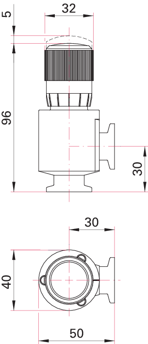 手动真空调节阀
