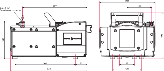 Pascal 系列双级旋片真空泵