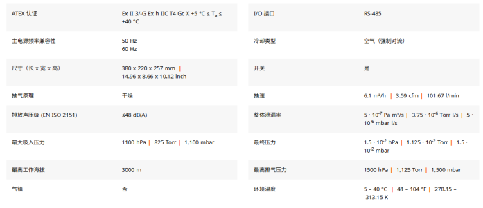 普发真空 HiScroll 系列涡旋真空泵