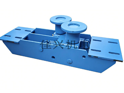 单轮式副压绳轮组