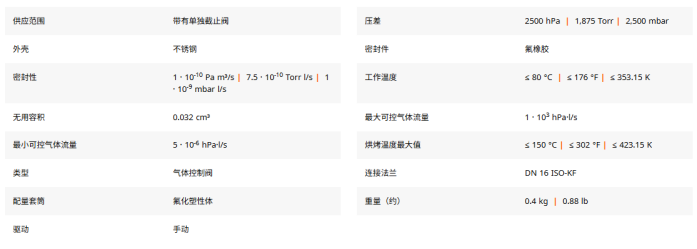 普发真空带锁手动真空调节阀