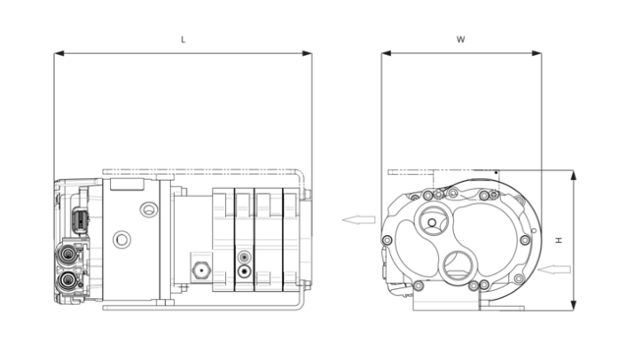 螺杆式干式真空泵