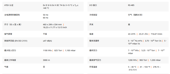 普发 HiScroll 6 干式涡旋泵