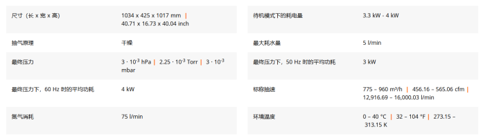 COBRA DS 1000 G 干式螺杆真空泵
