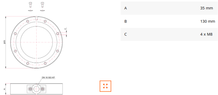 ISO-KF 系列真空快装夹紧环（真空卡箍）