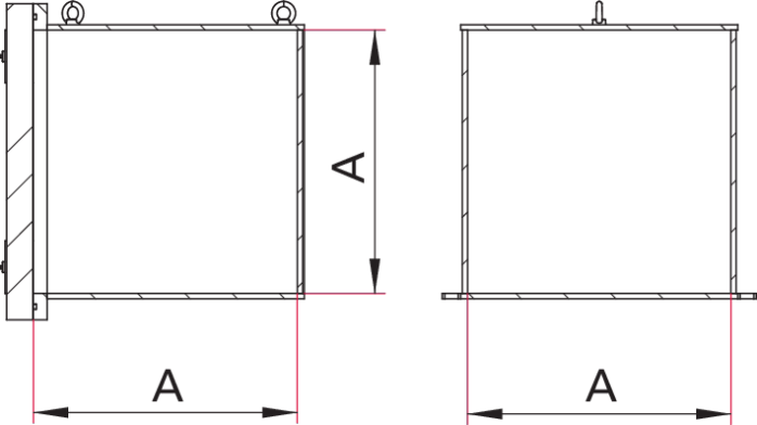 高真空方形实验腔体