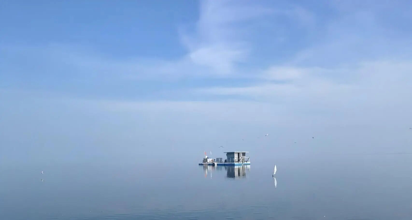 科学去污，助力达标丨淮安白马湖（洪金国考断面）底泥洗脱内源治理项目通过验收