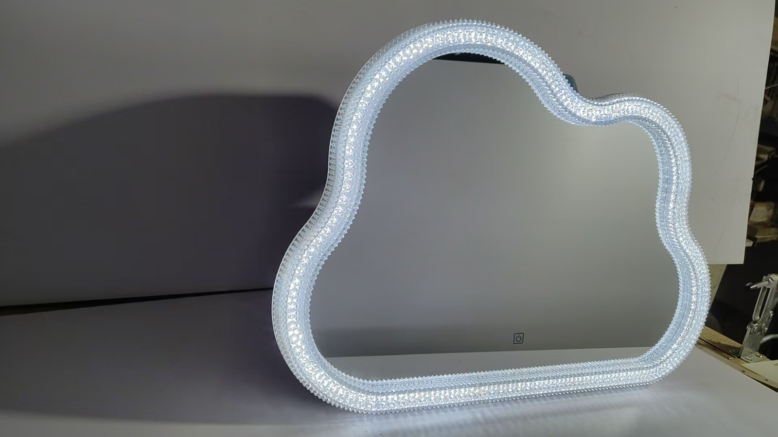 化妆镜大运动钻石纹水晶框系列