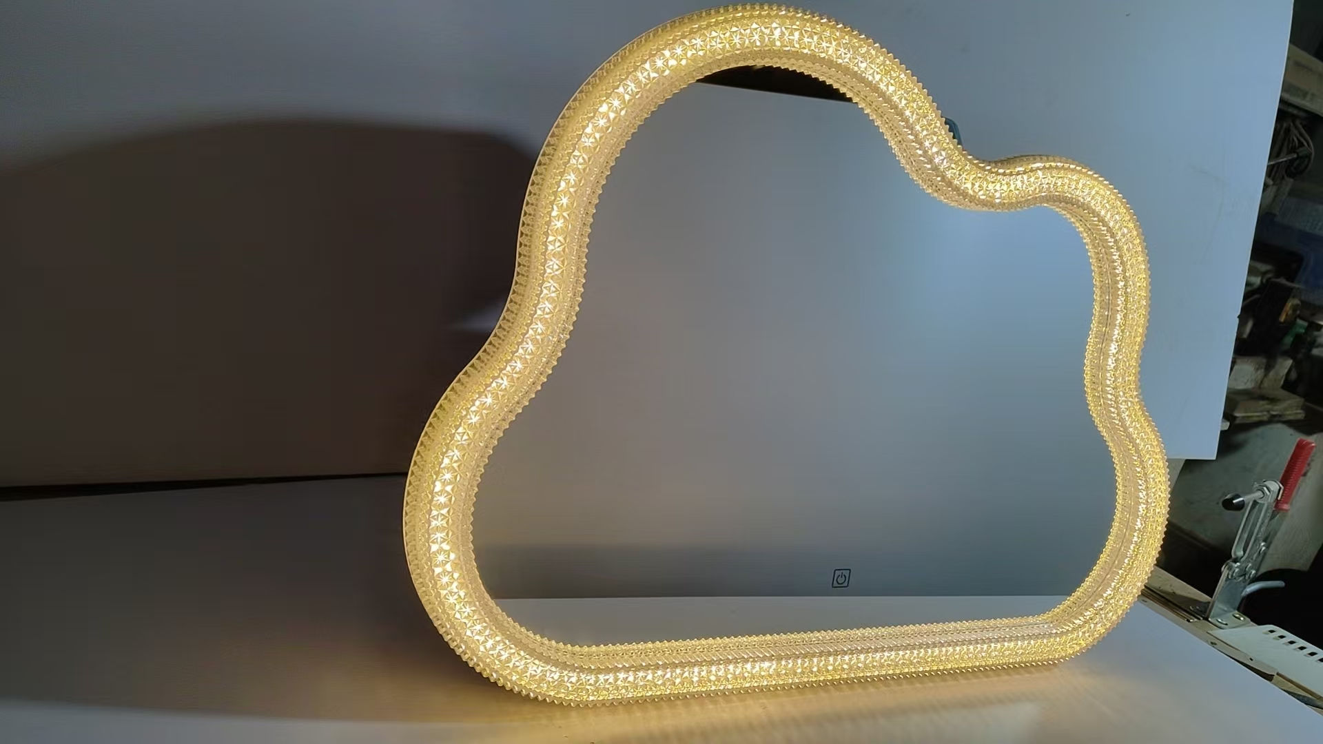 化妆镜大运动钻石纹水晶框系列