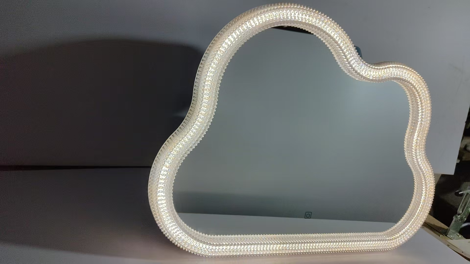 化妆镜大运动钻石纹水晶框系列