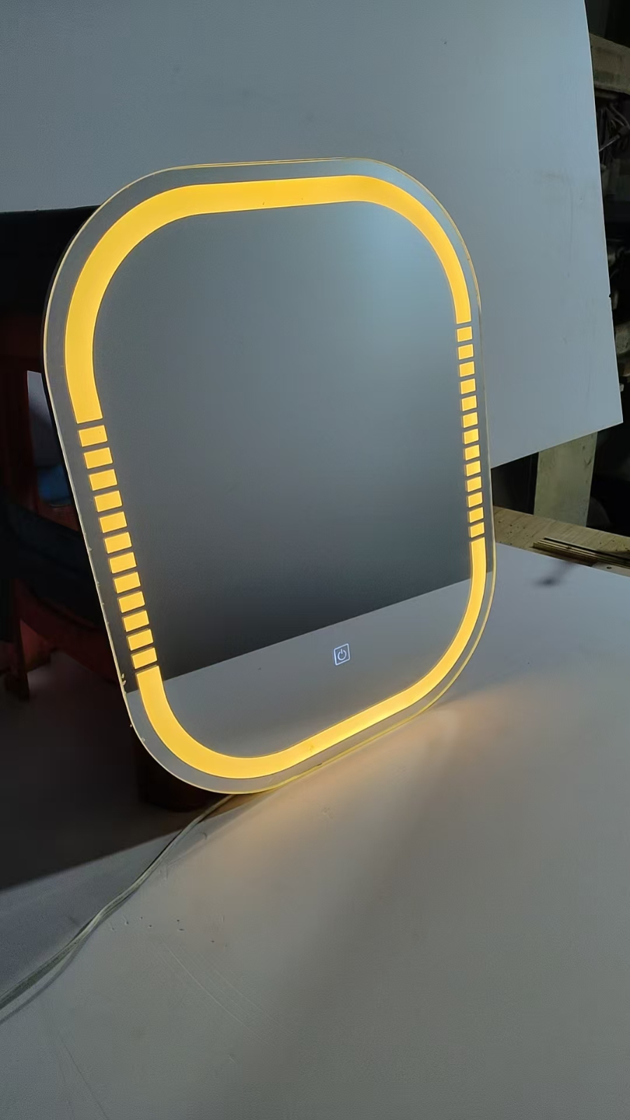 化妆镜麻 将金铝合金包边系列