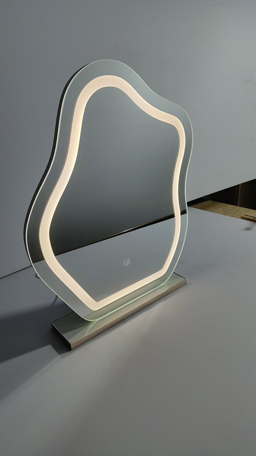 化妆镜钻石纹系列