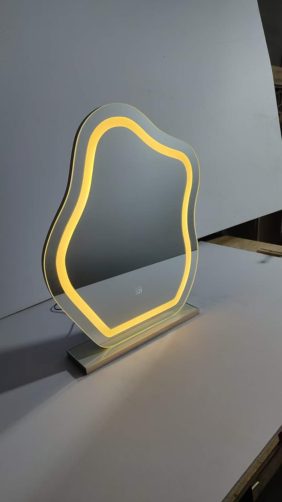 化妆镜钻石纹系列