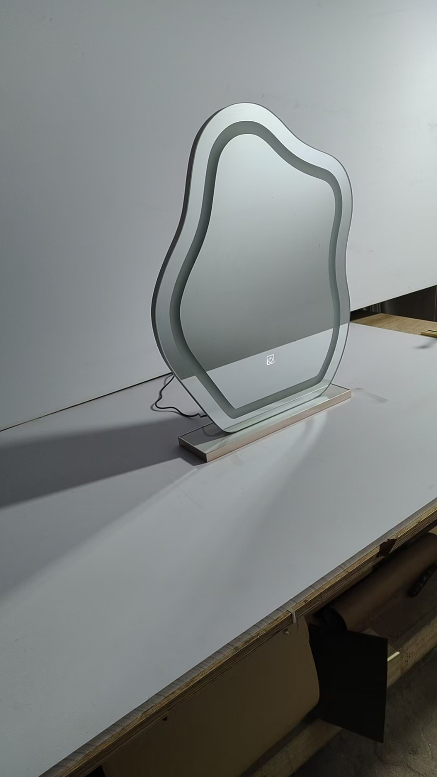 化妆镜钻石纹系列