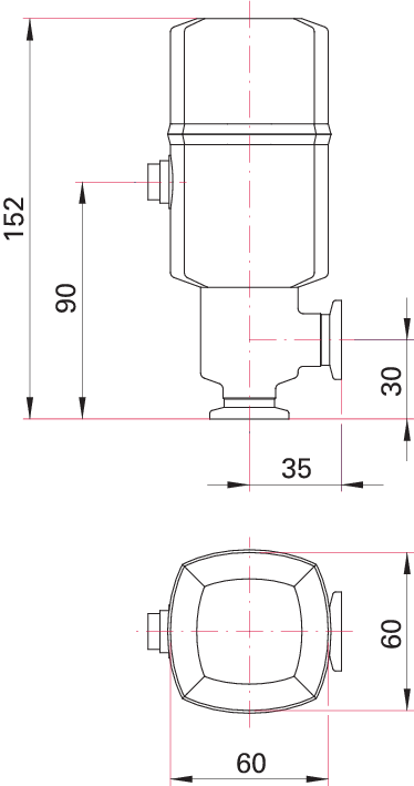 电动高真空阀门