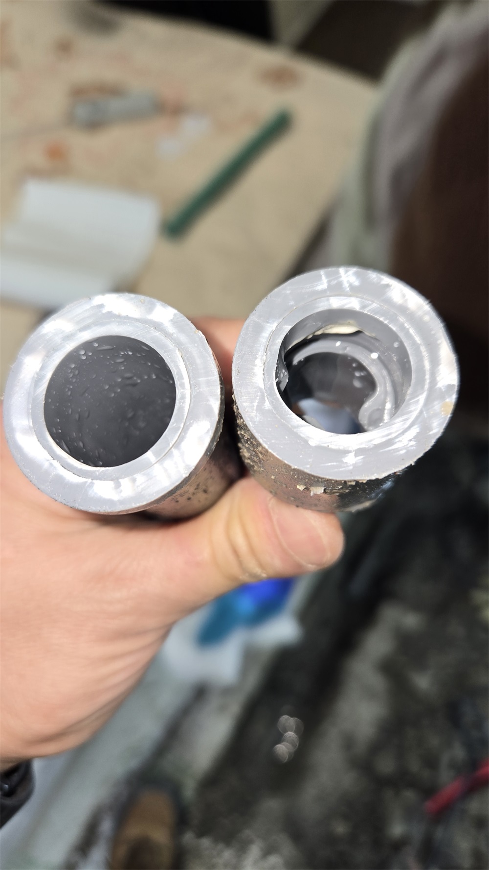 卫生间门口渗水微创维修