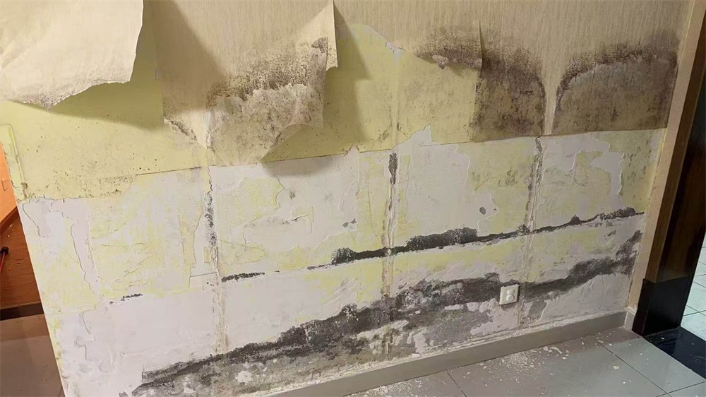 卫生间门口渗水微创维修