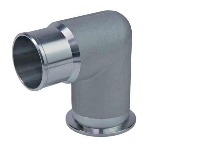 ISO-KF 90&deg; 真空弯头
