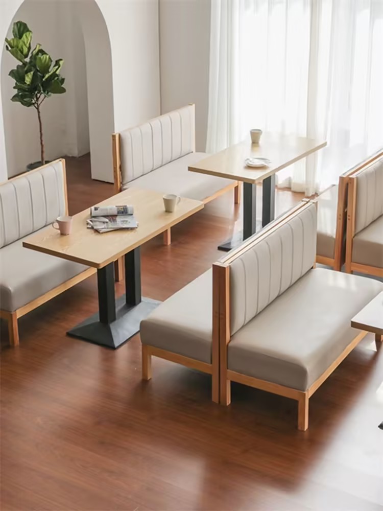 快餐桌椅（连体桌，快餐桌）