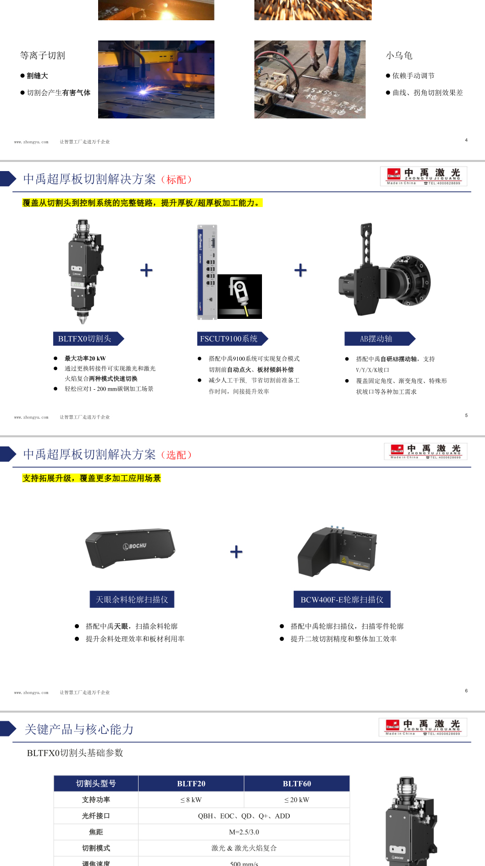 超厚板激光火焰复合切割