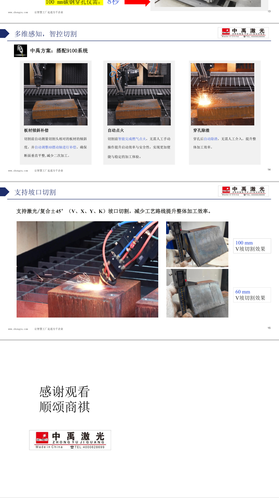 超厚板激光火焰复合切割