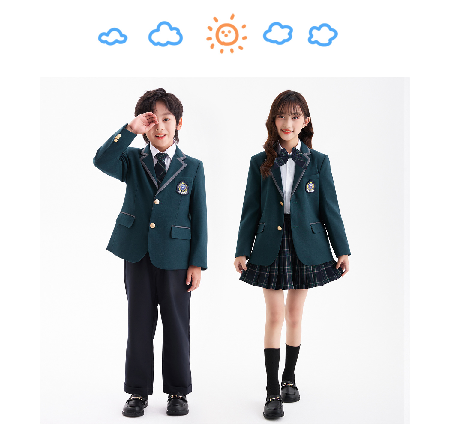 校服套装小学生